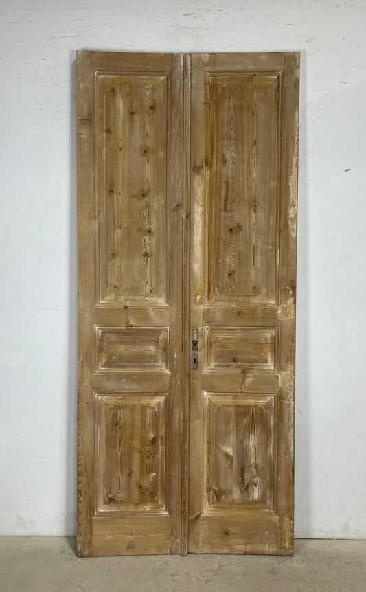 Antique French panel Doors (98.25x42.75) M178