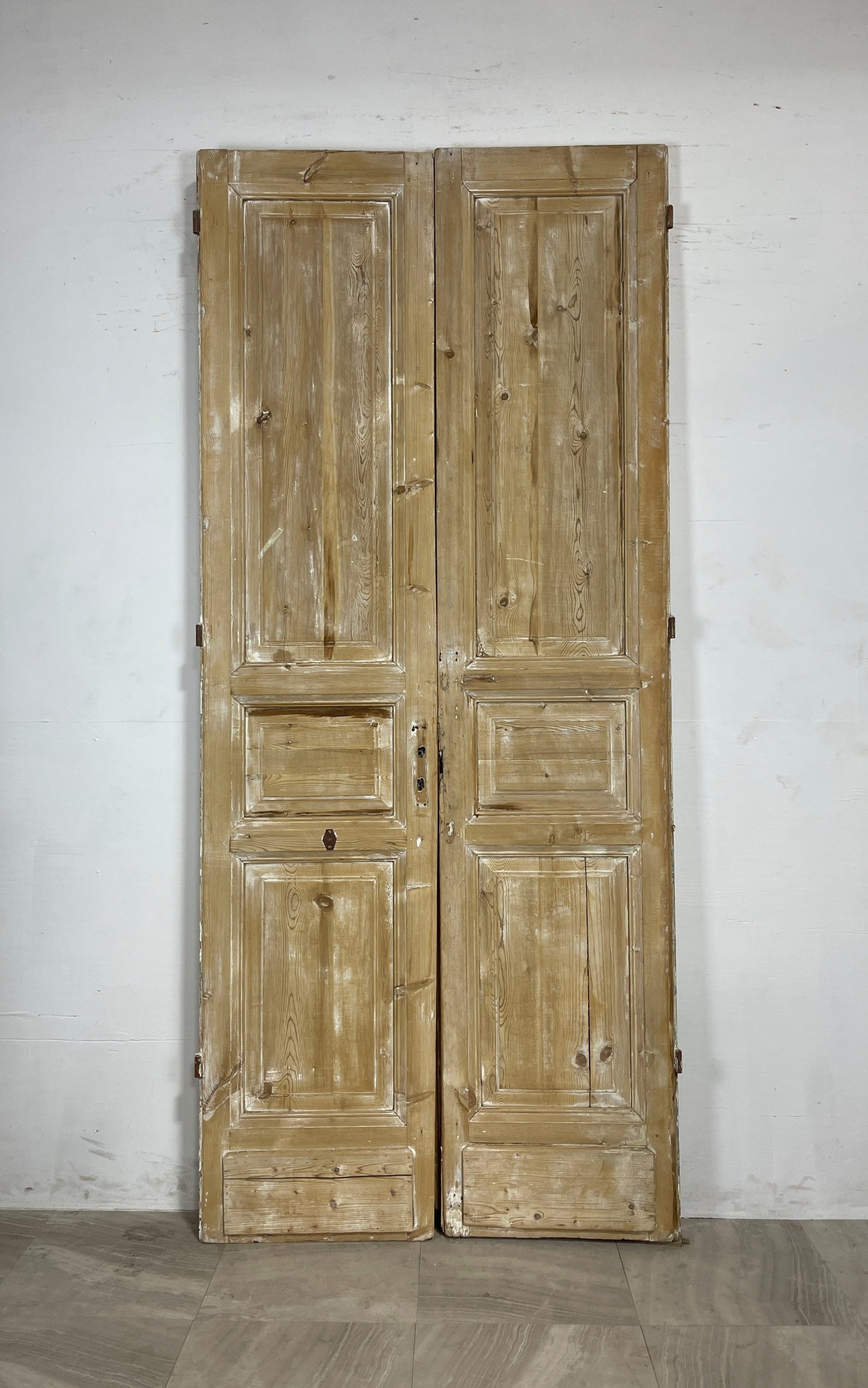 Antique French panel Doors  (101.25 x 44)  N066