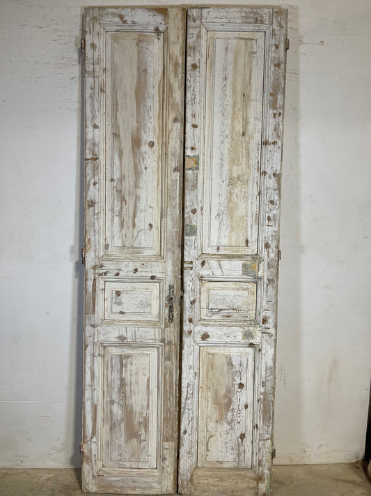 Antique French panel Doors (99.25x40) K634