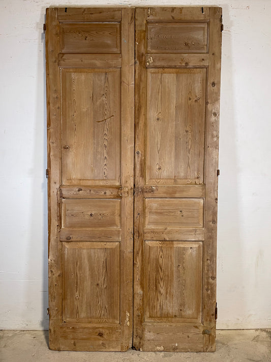 Antique French panel Doors (93.25x46.75) K707