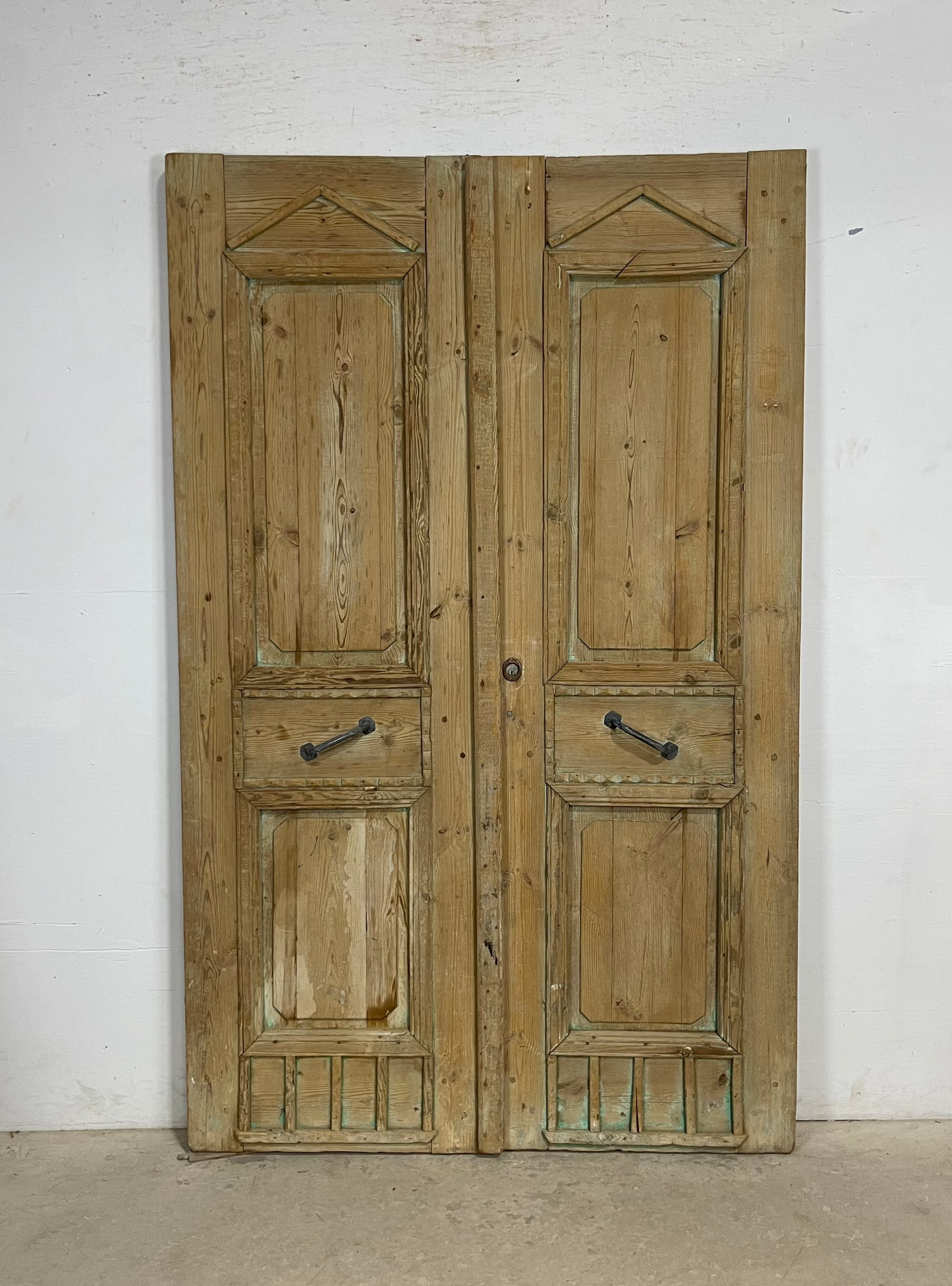 Antique French Panel Door Carved (82x52) J015