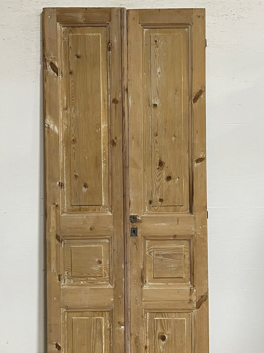 Antique French panel doors (92.5x35.5) I123