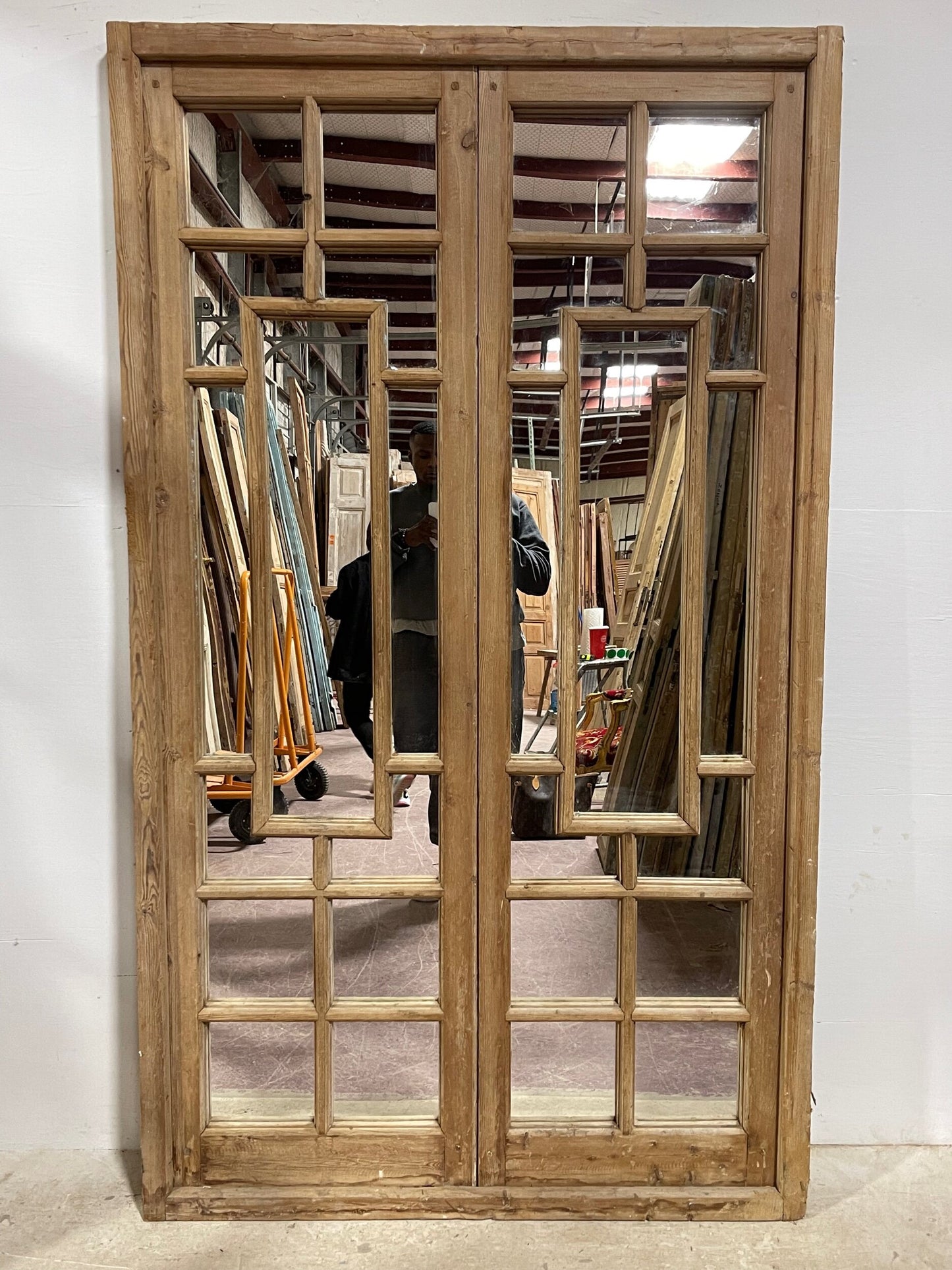 Framed mirror (77.75x45.25) H0284s