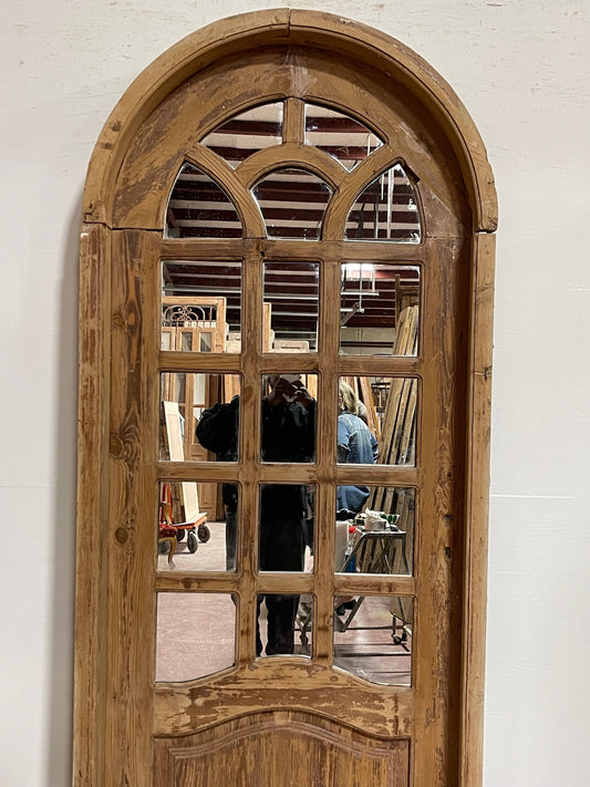 Antique French mirror door (F 84x35) (D 82X32) H0253s