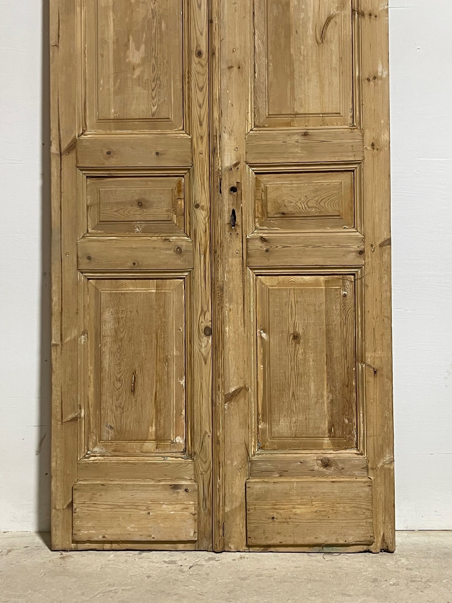 Antique French panel doors (101.5x41.5) I157