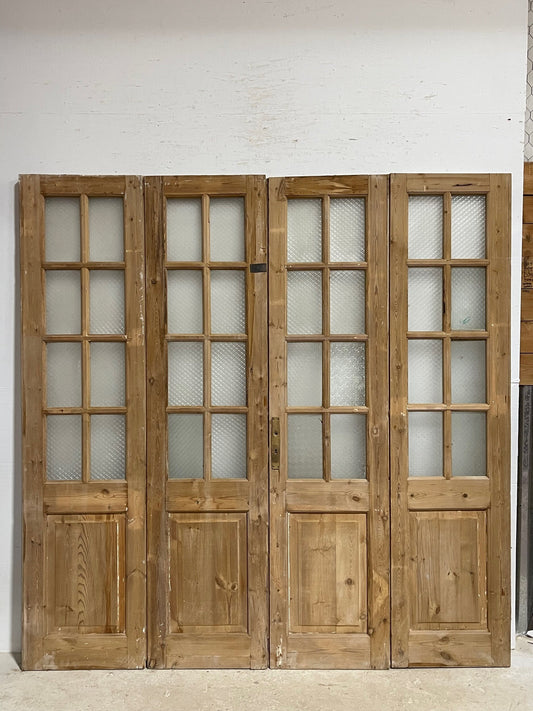 Antique French doors (85x85) H0212s