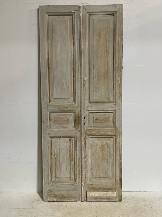 Antique French doors (94.5X39.5) G0108