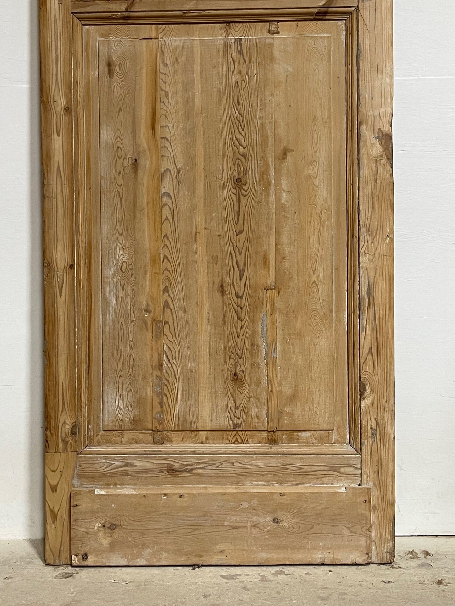 Antique French panel door (85x34.5) I208