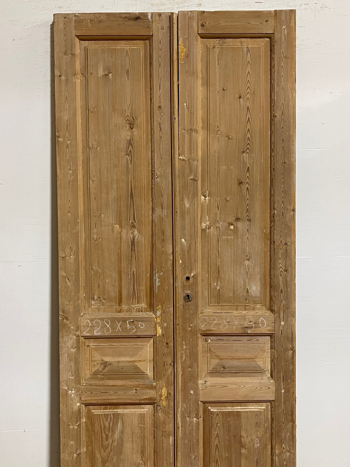 Antique French panel doors (90x40) I115