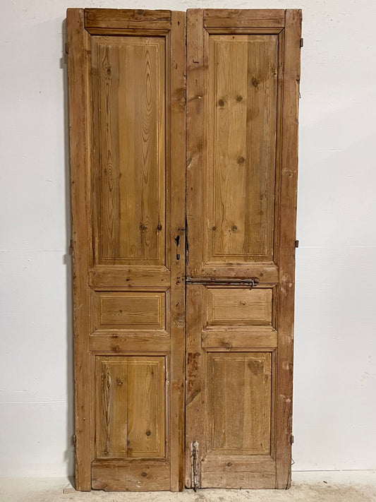 Antique French doors (92x43) H0158s