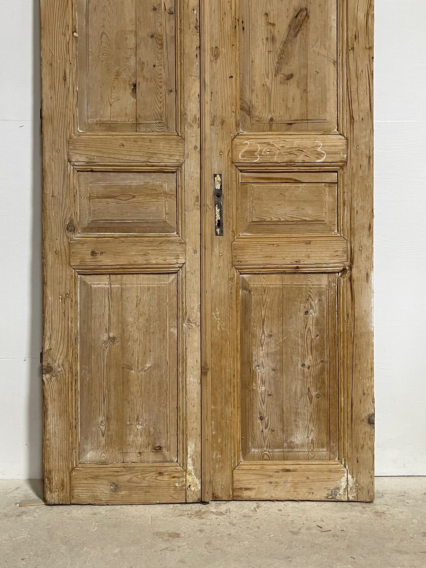 Antique French panel doors (91x41) I07