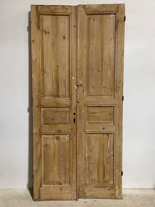 Antique French panel doors (94x44) I155