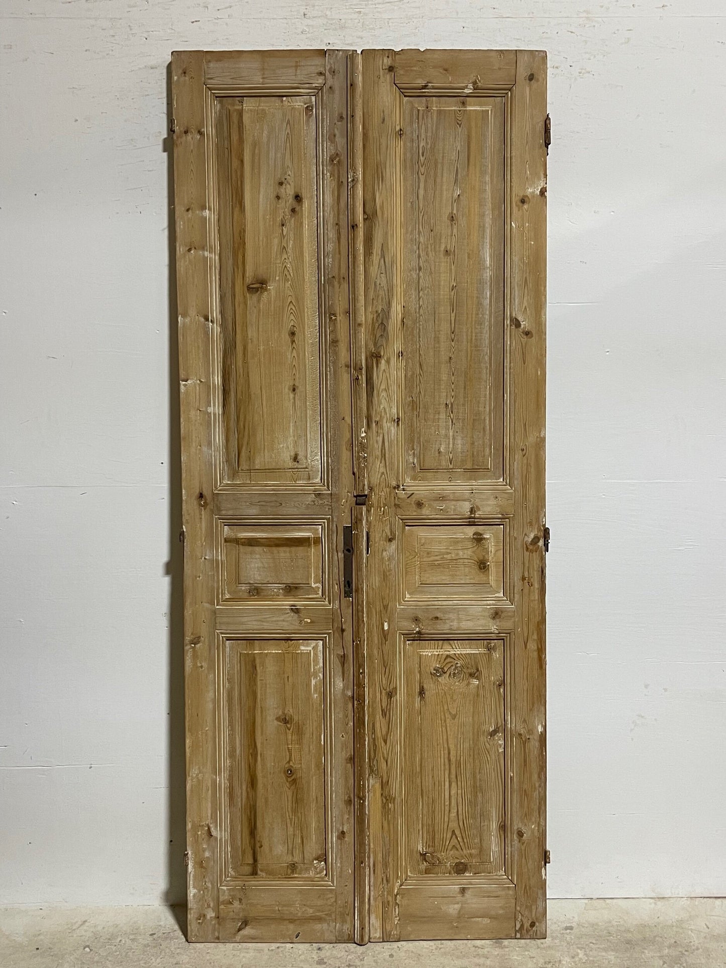 Antique french panel doors (92.5 x 38) I044