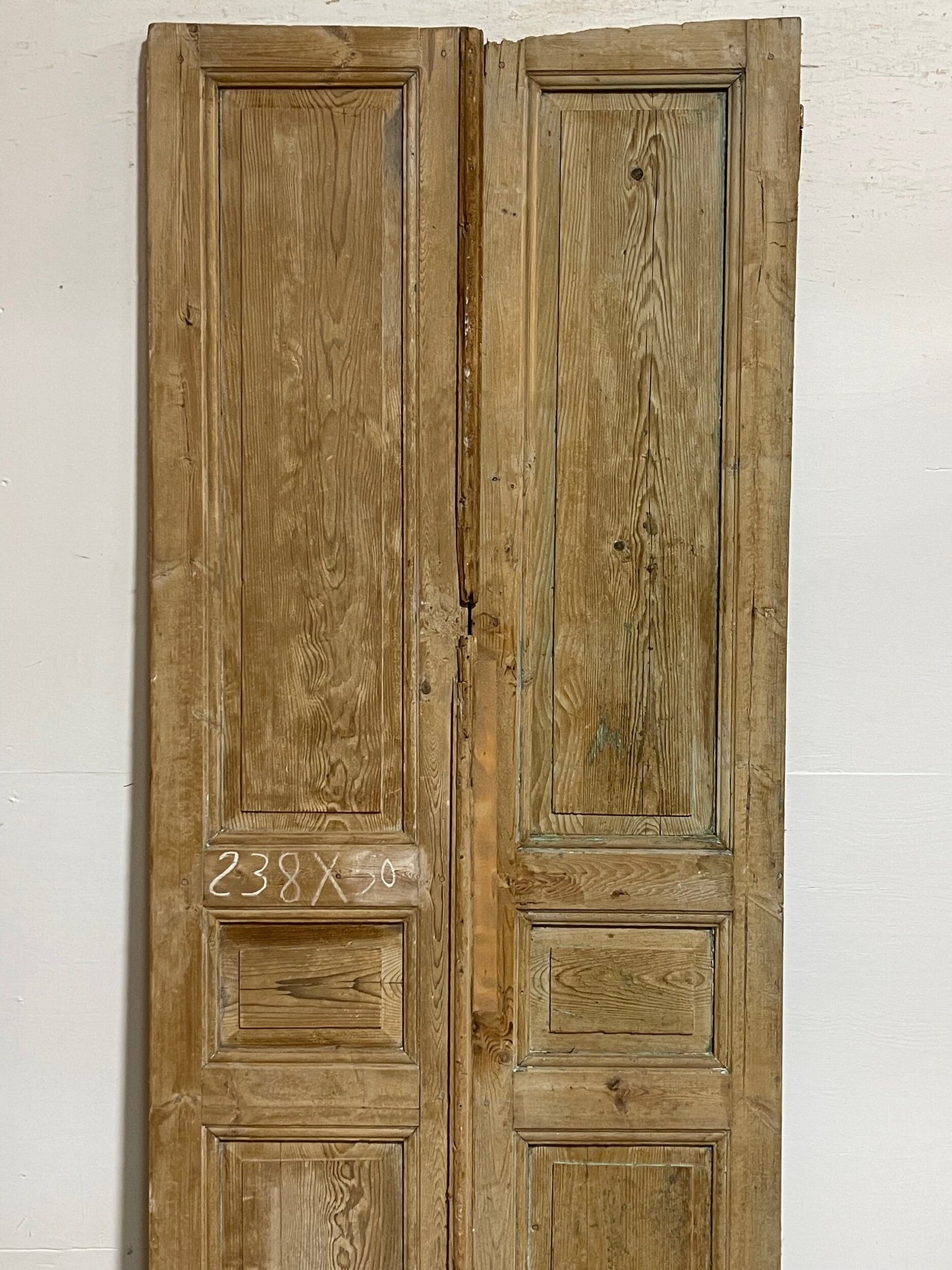 Antique French panel doors (94x39) I169