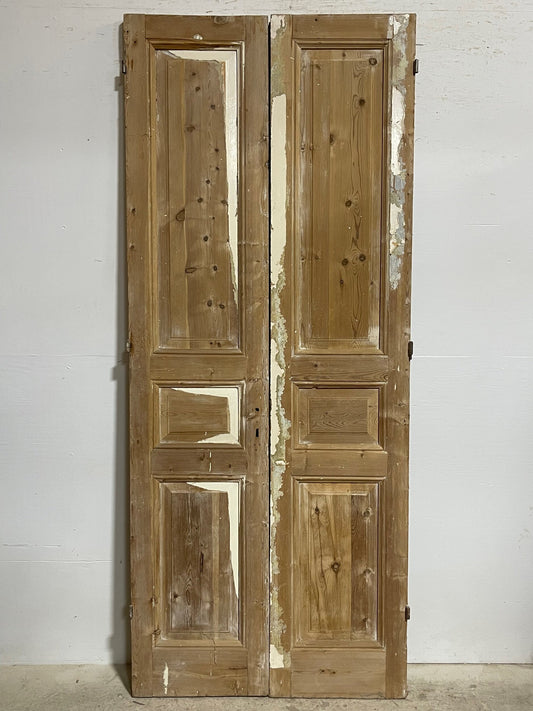 Antique French panel doors (94.5x39) I140