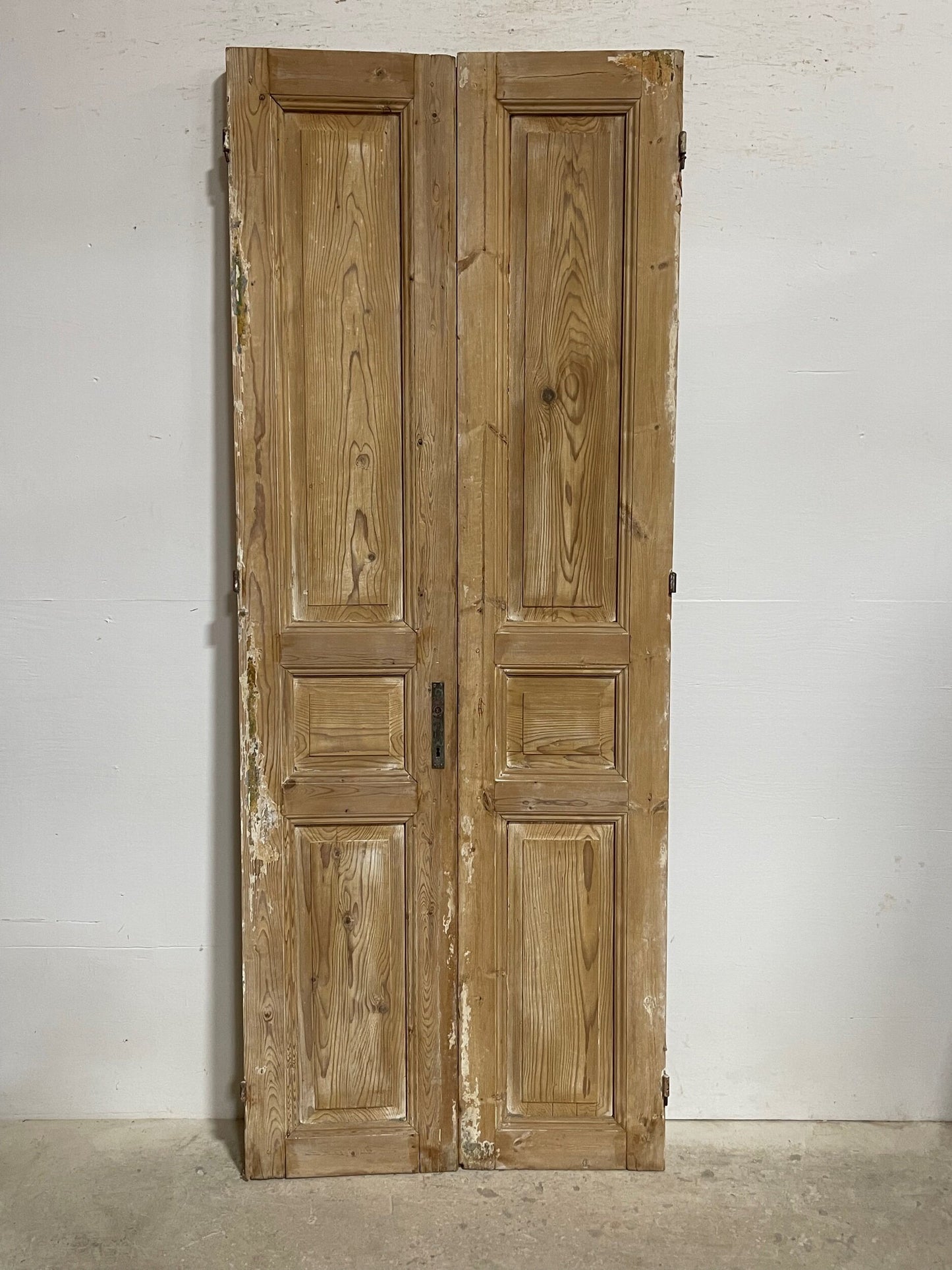 Antique french panel doors (91.5 x 35.5) I104