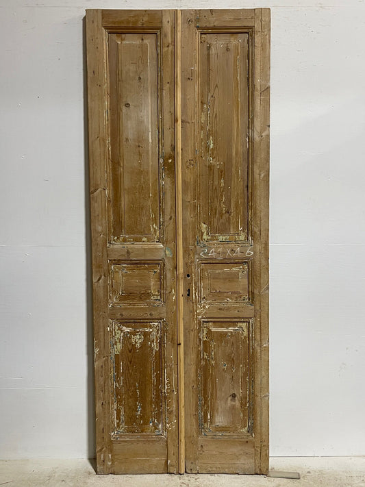 Antique French doors (95x36.5) H0141s