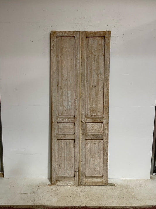 Antique French doors (91X34.25) G0031