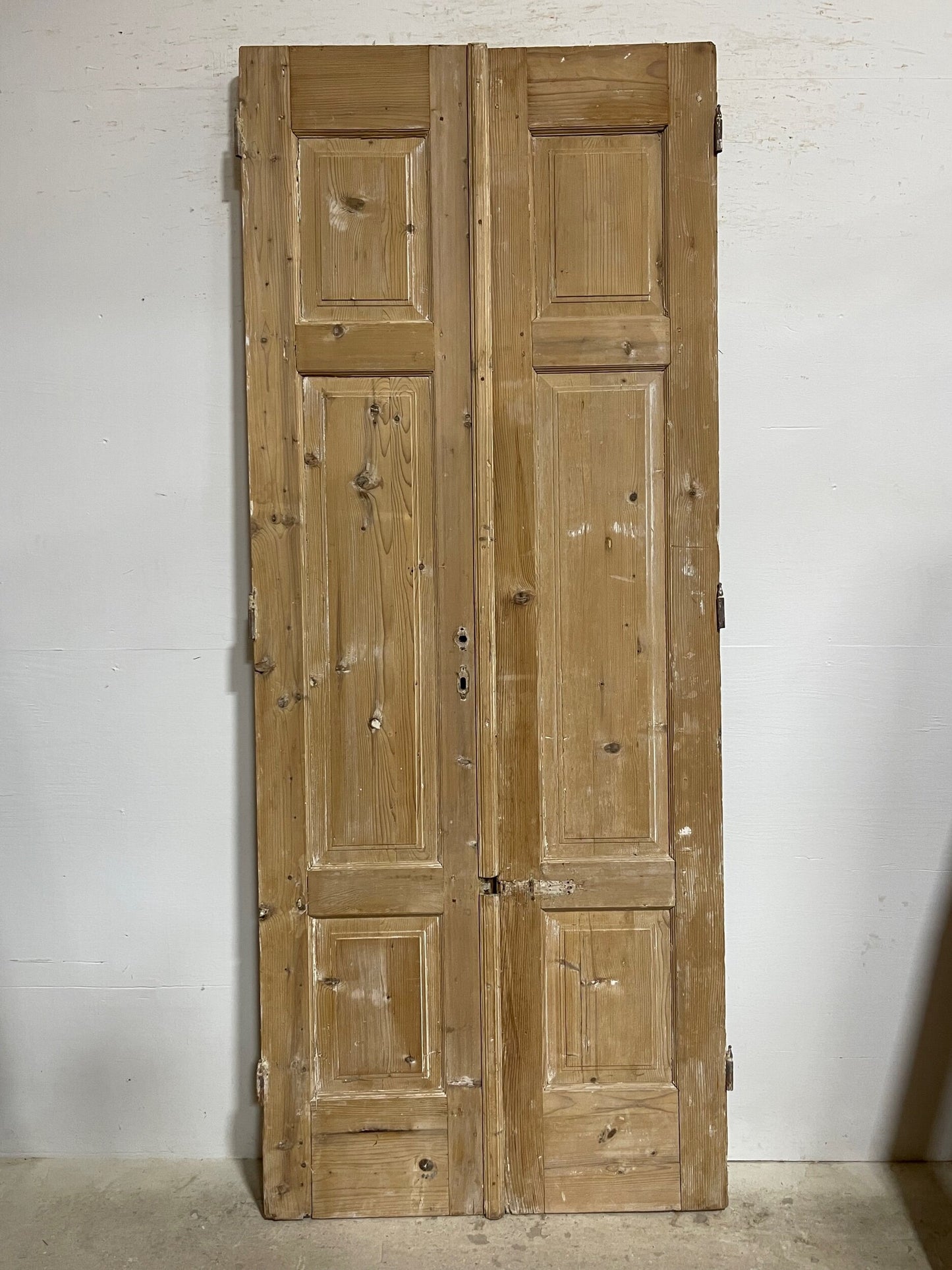 Antique French panel doors (98x39.25) I183