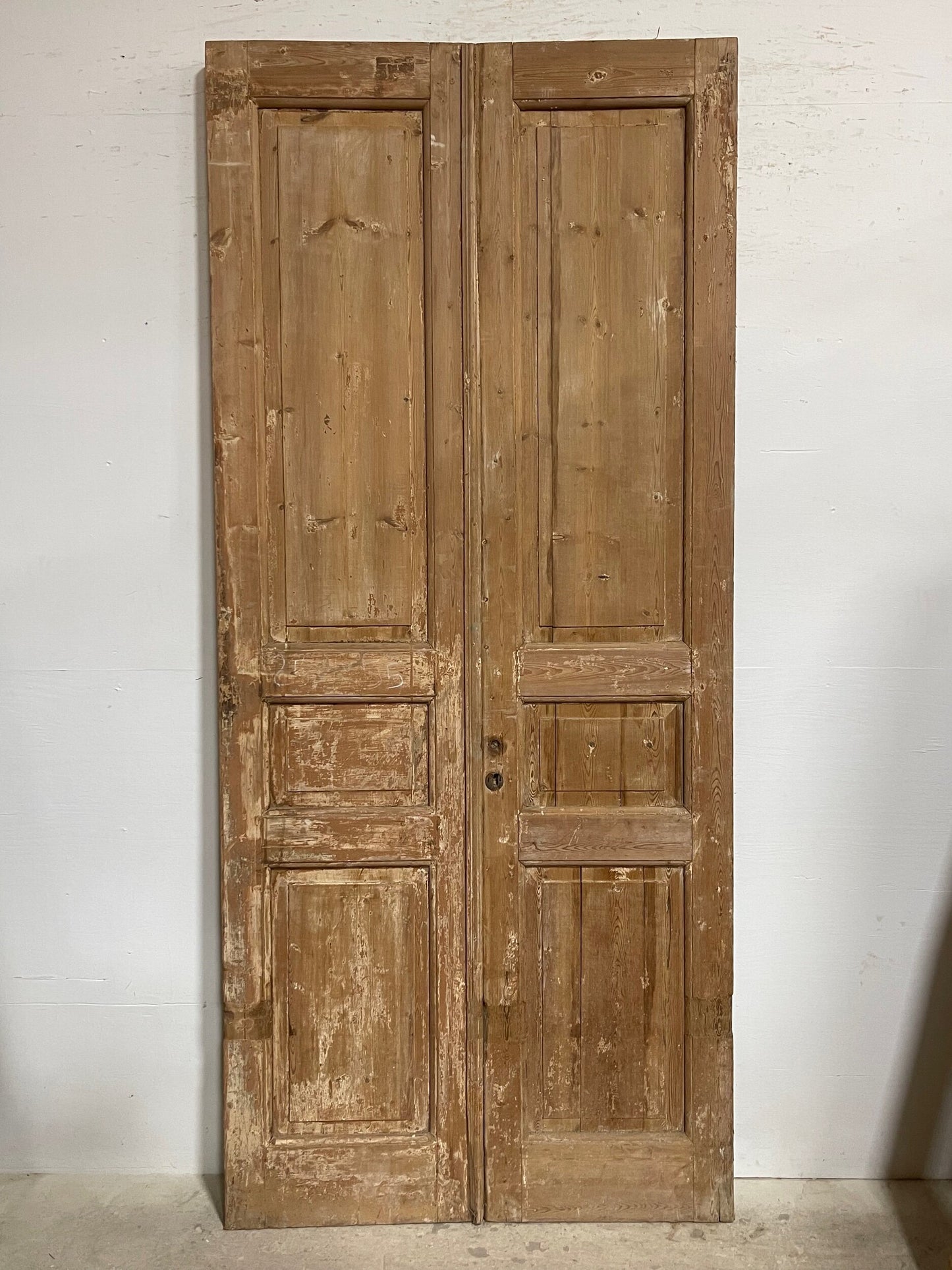 Antique French panel doors (100.75x44.25) I181