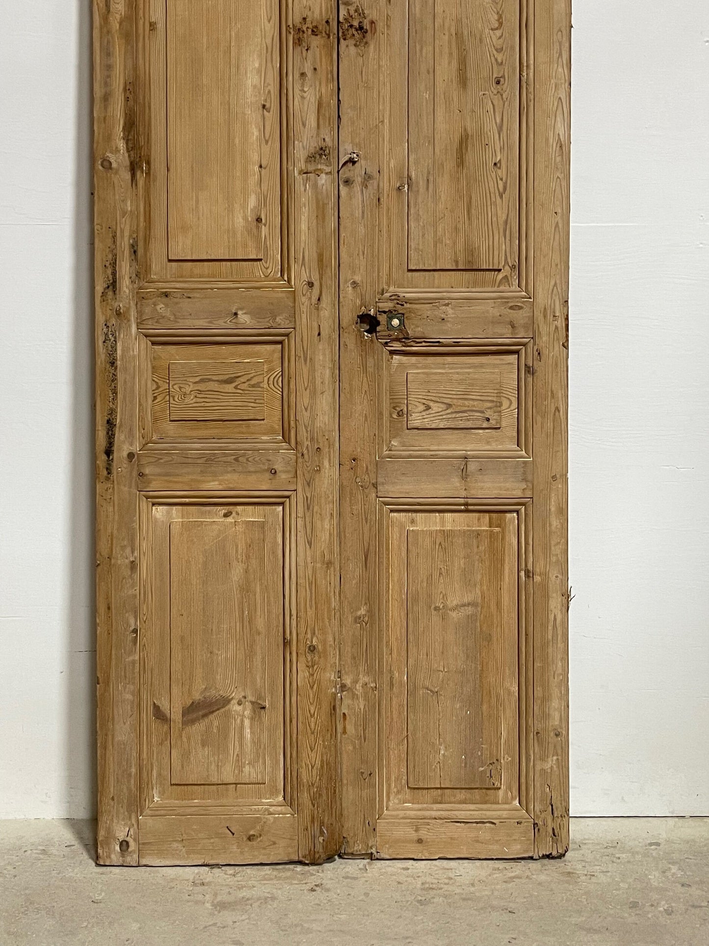 Antique French panel doors (91.5x35.5) I110