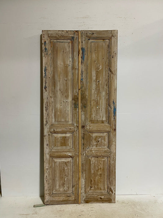 Antique French doors (91X38.5) G0080