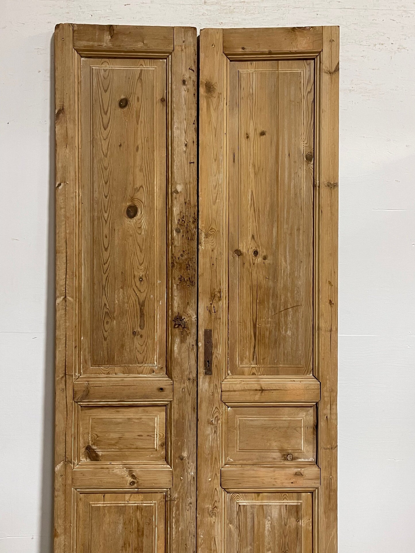 Antique french panel doors (92 x 40) I099