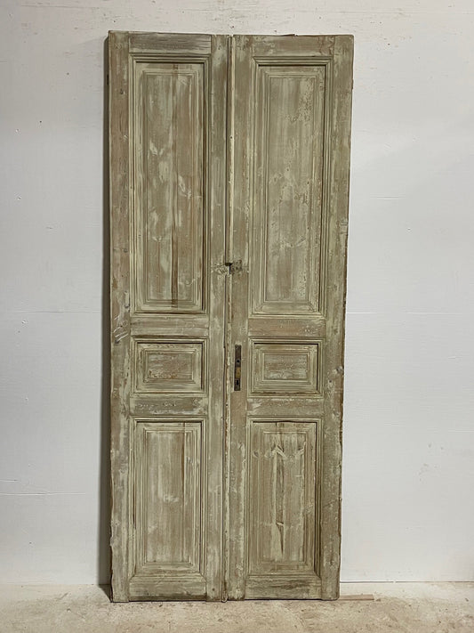 Antique French doors (92x38.5) H0196s