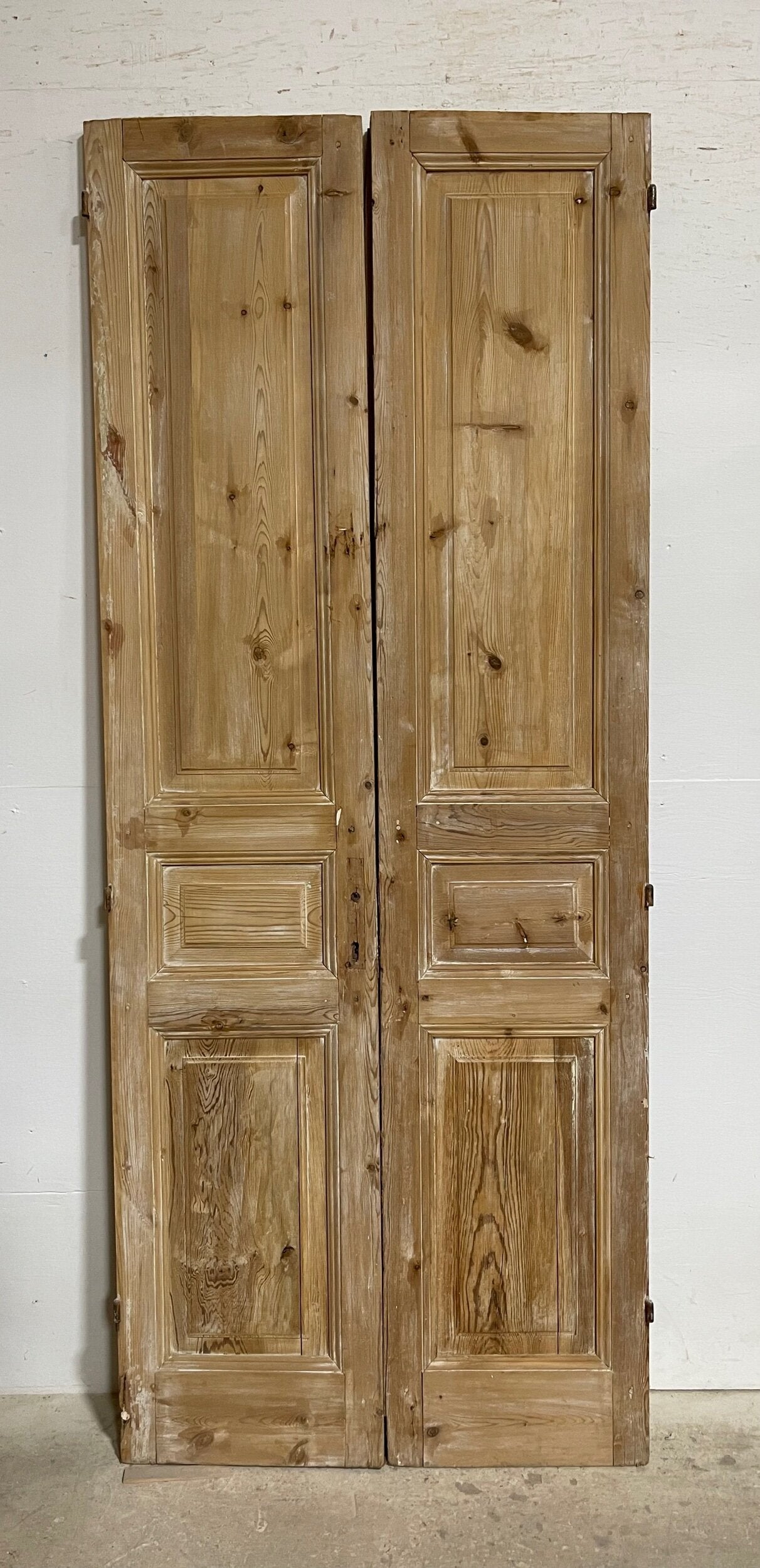 Antique French panel doors (93.75x38.25) I130