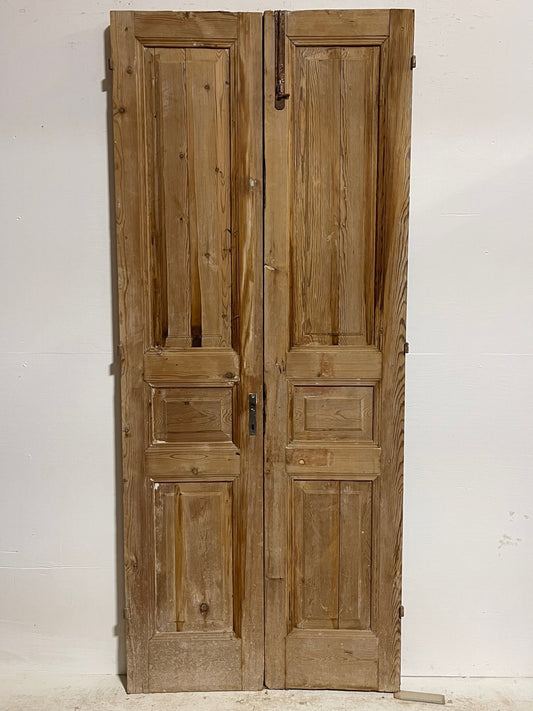 Antique French Panel doors (92.25x38.75) H0066s