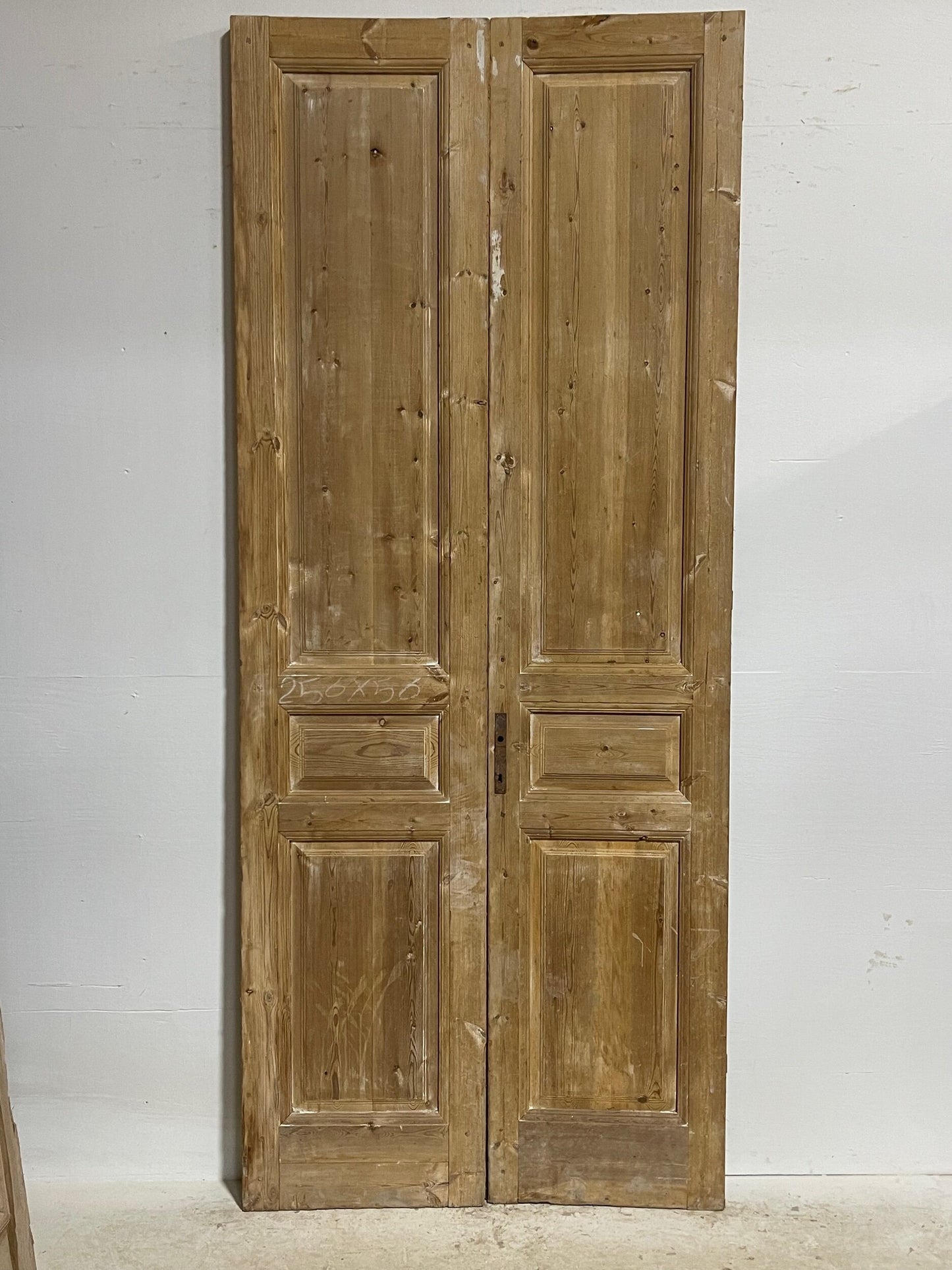 Antique French doors (104.25x43.5) H0095s