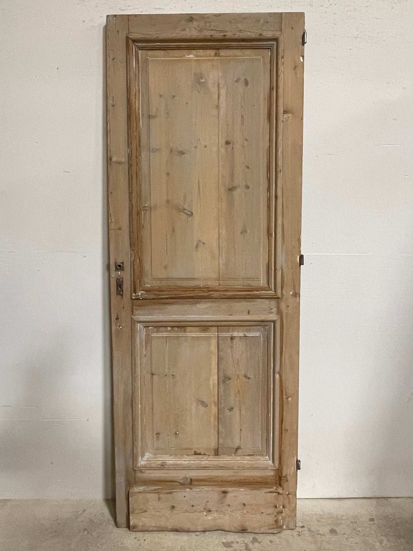 Antique French panel door (86.5x31.75) I209