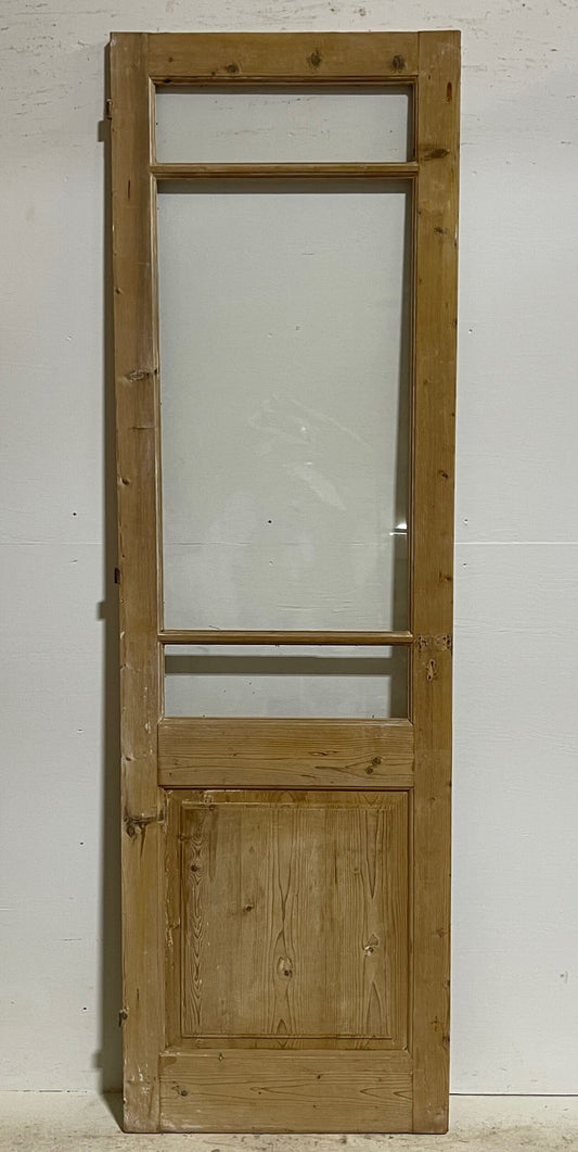 Antique Frenc panel door (87x26.75) G1595s