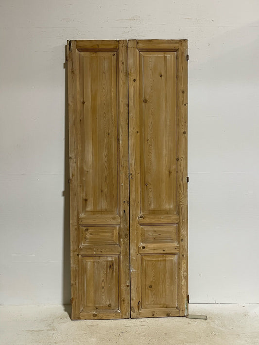 Antique French doors (91.5X38.5) G0081