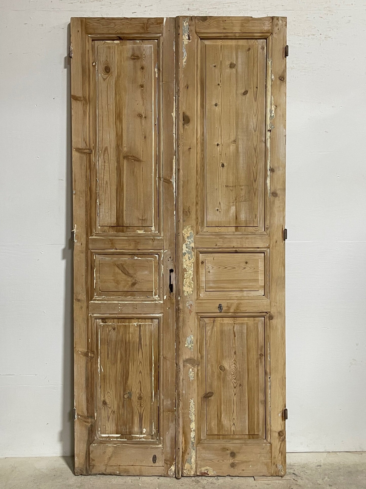 Antique French panel doors (94 x 43.75) I096