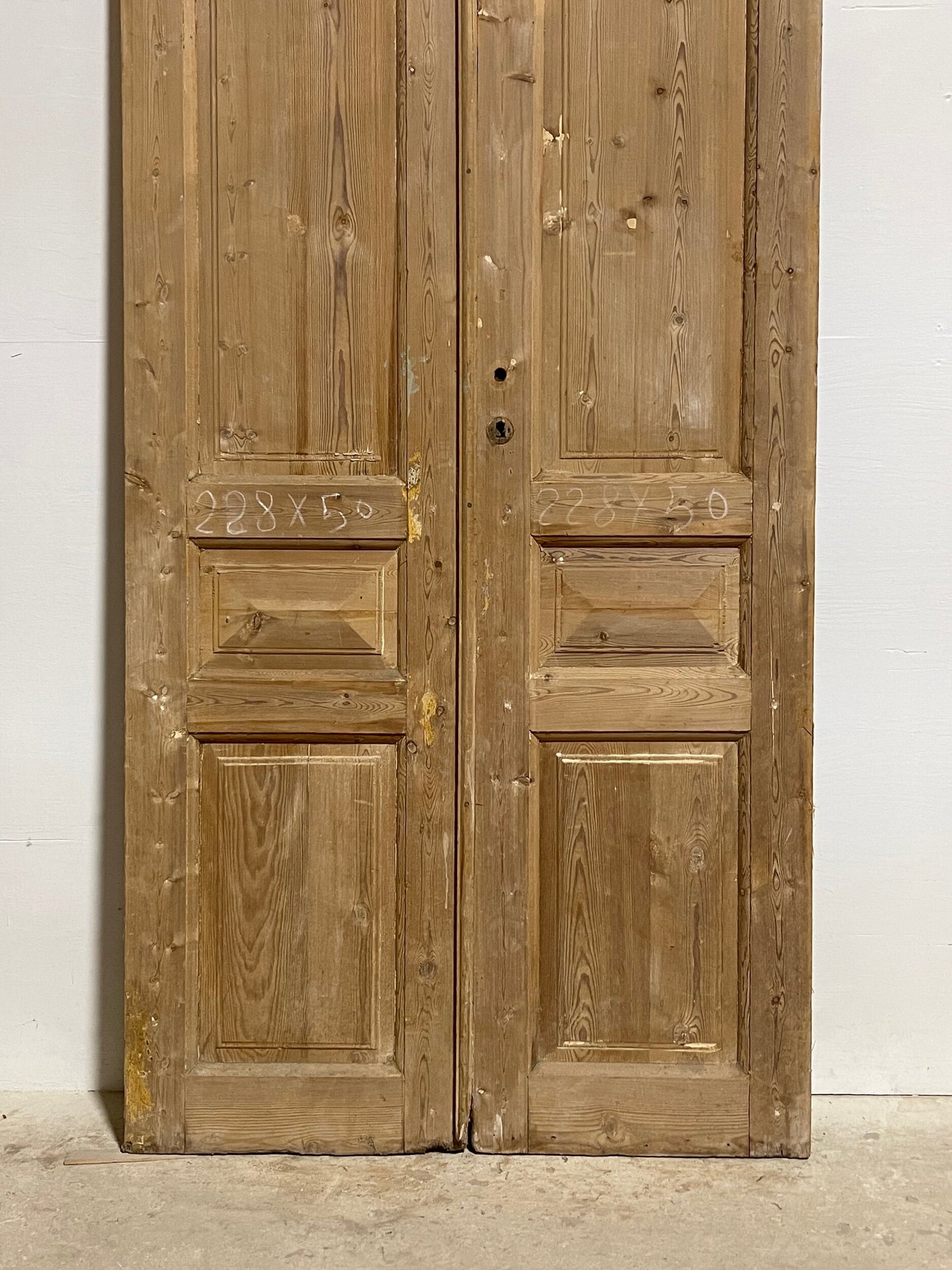 Antique French panel doors (90x40) I115