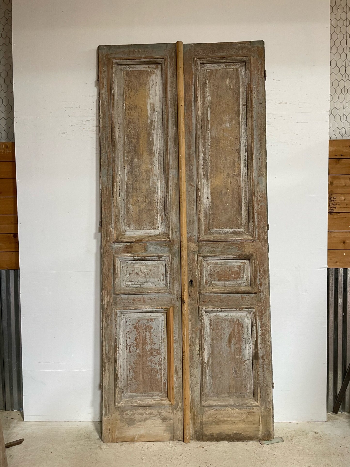 Antique French door (116.25x49) F0744