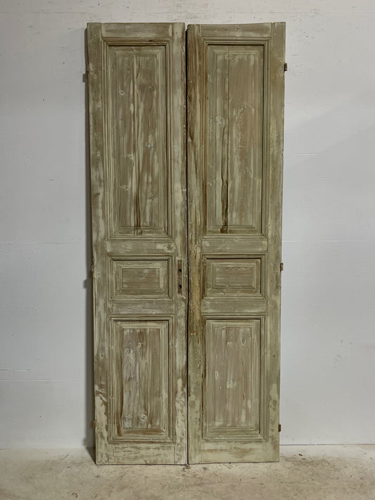 Antique French doors (93.5x40.5) H0156s