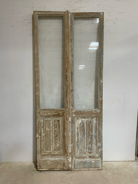 Antique French door (97.75x42.25) F0606*