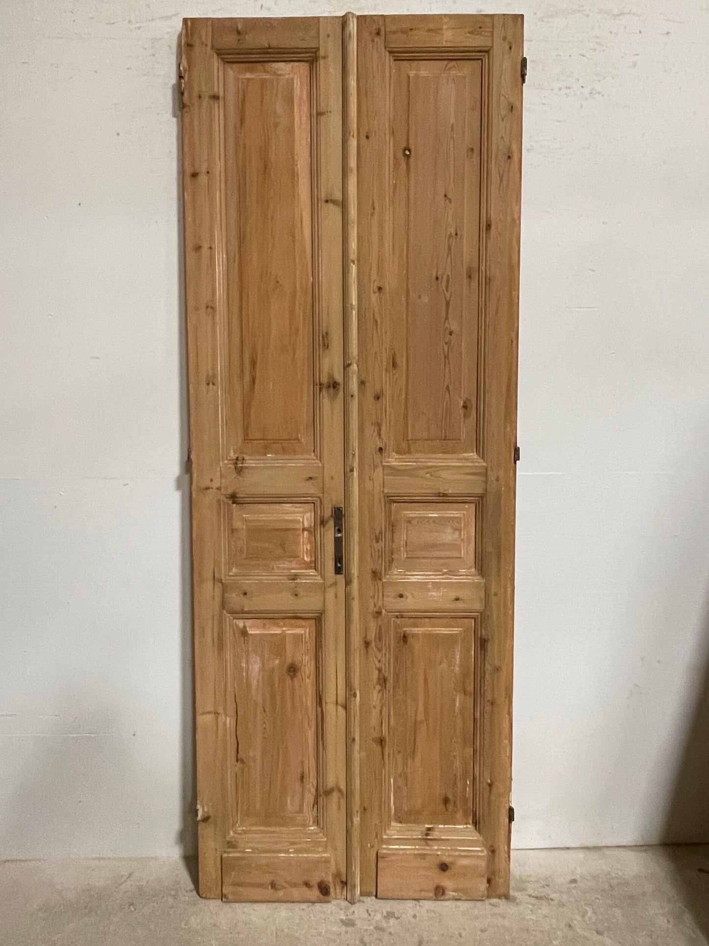 Antique French panel doors (97.25x35.5) I148