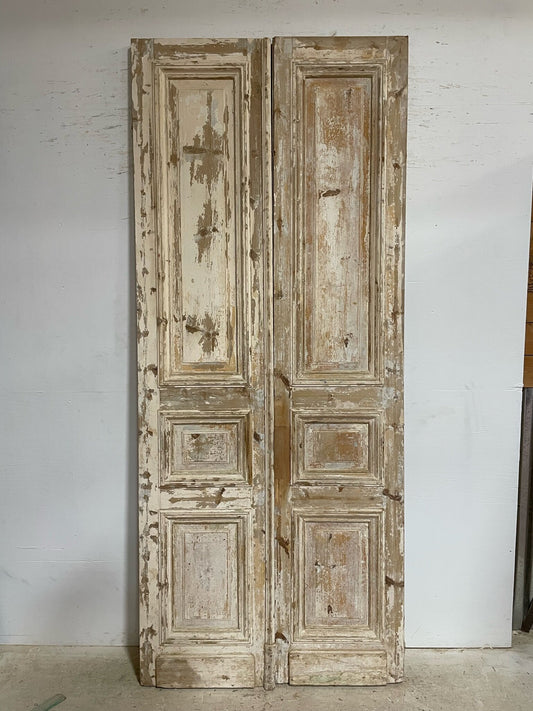 Antique French door (106.25x44.25) F0680