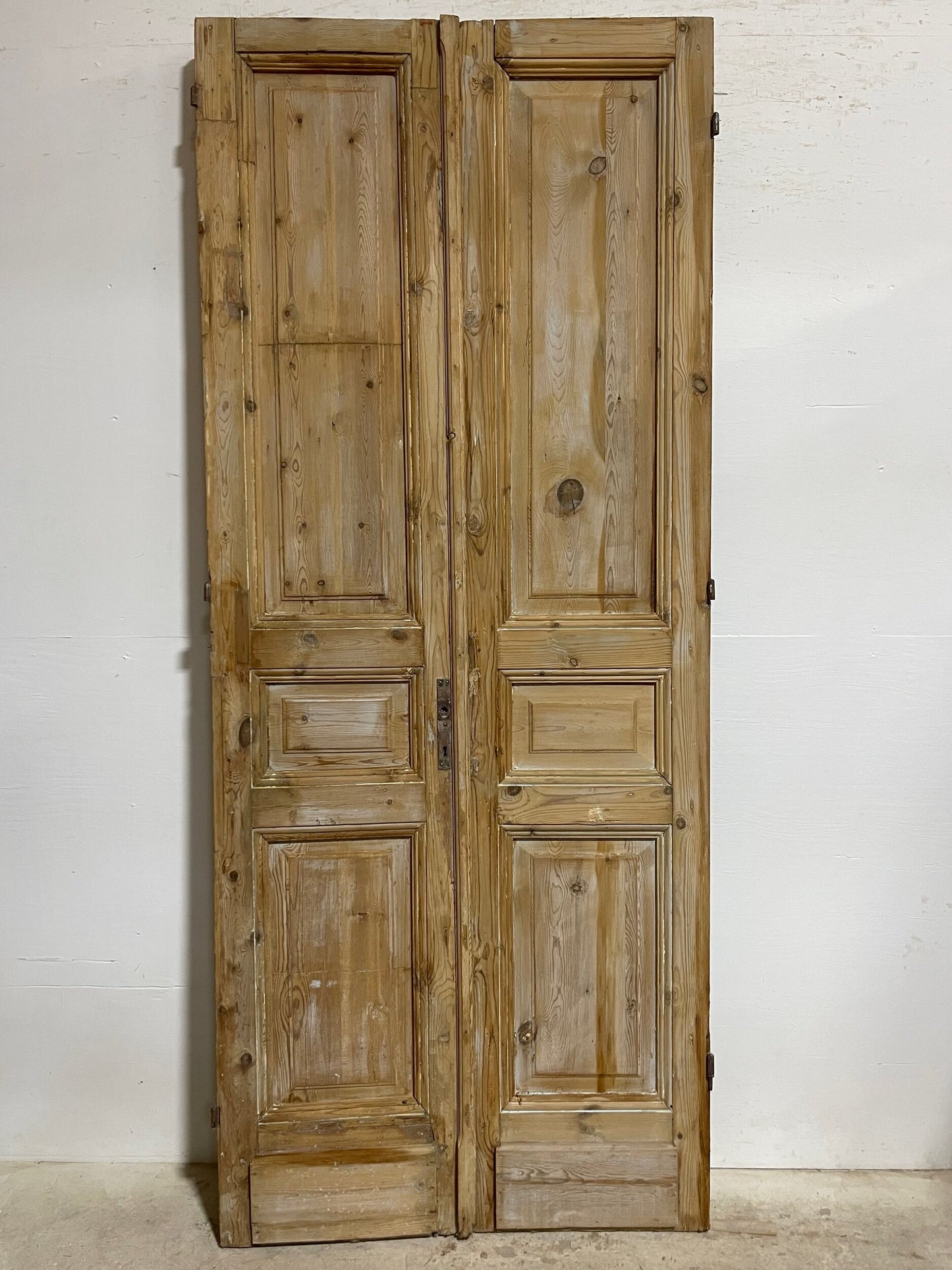 Antique French panel doors (96.5x39.75) I164