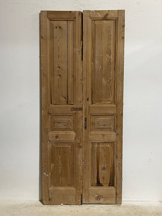 Antique French doors (92.5x39) H0198s