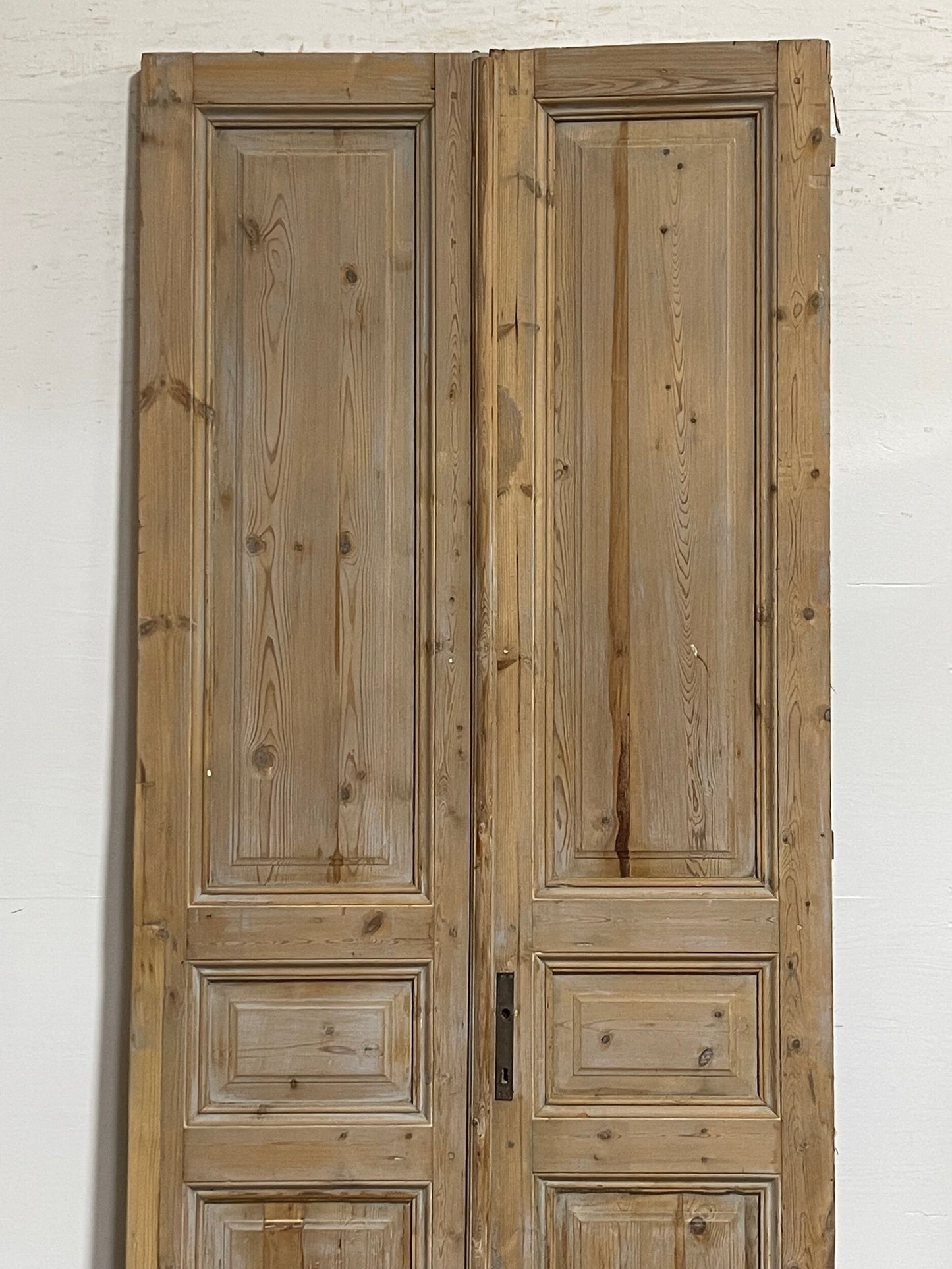 Antique French panel doors (99x40.5) I117