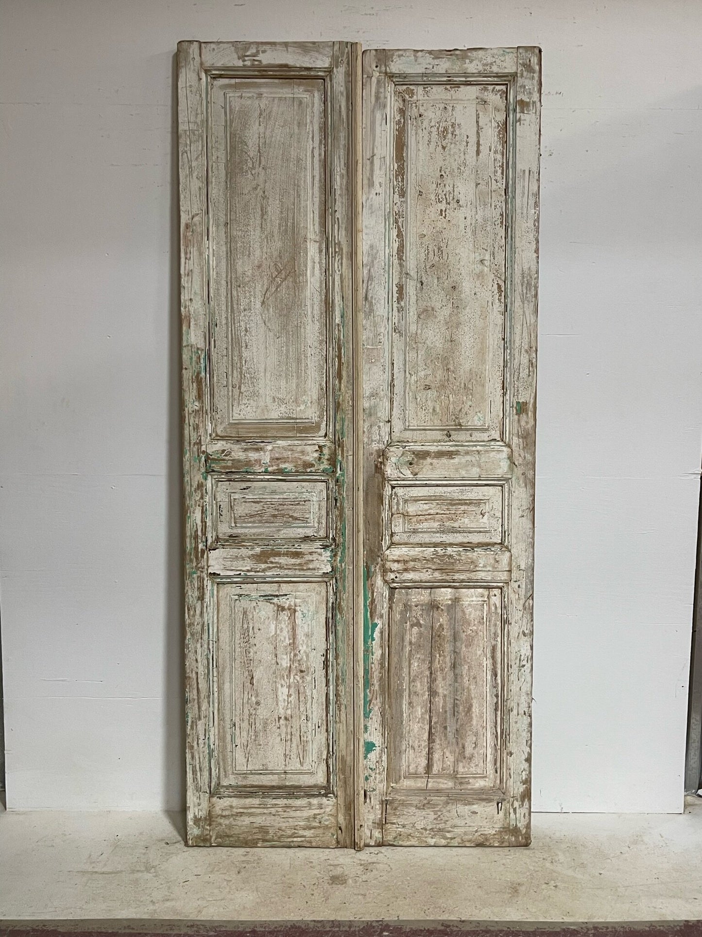 Antique French doors (103X45.75) G0097