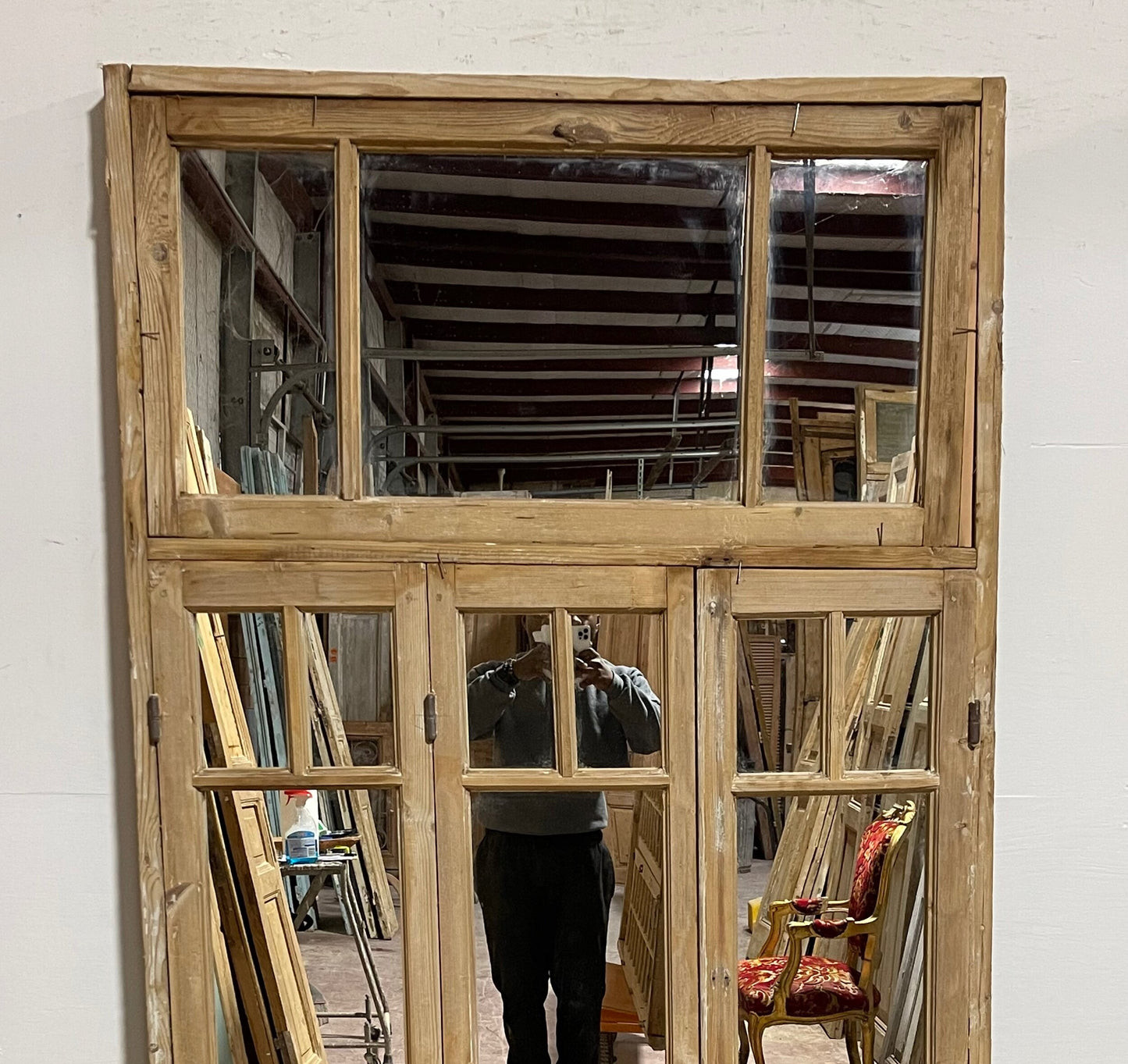 Framed mirror (84.5x46.25) H0293s