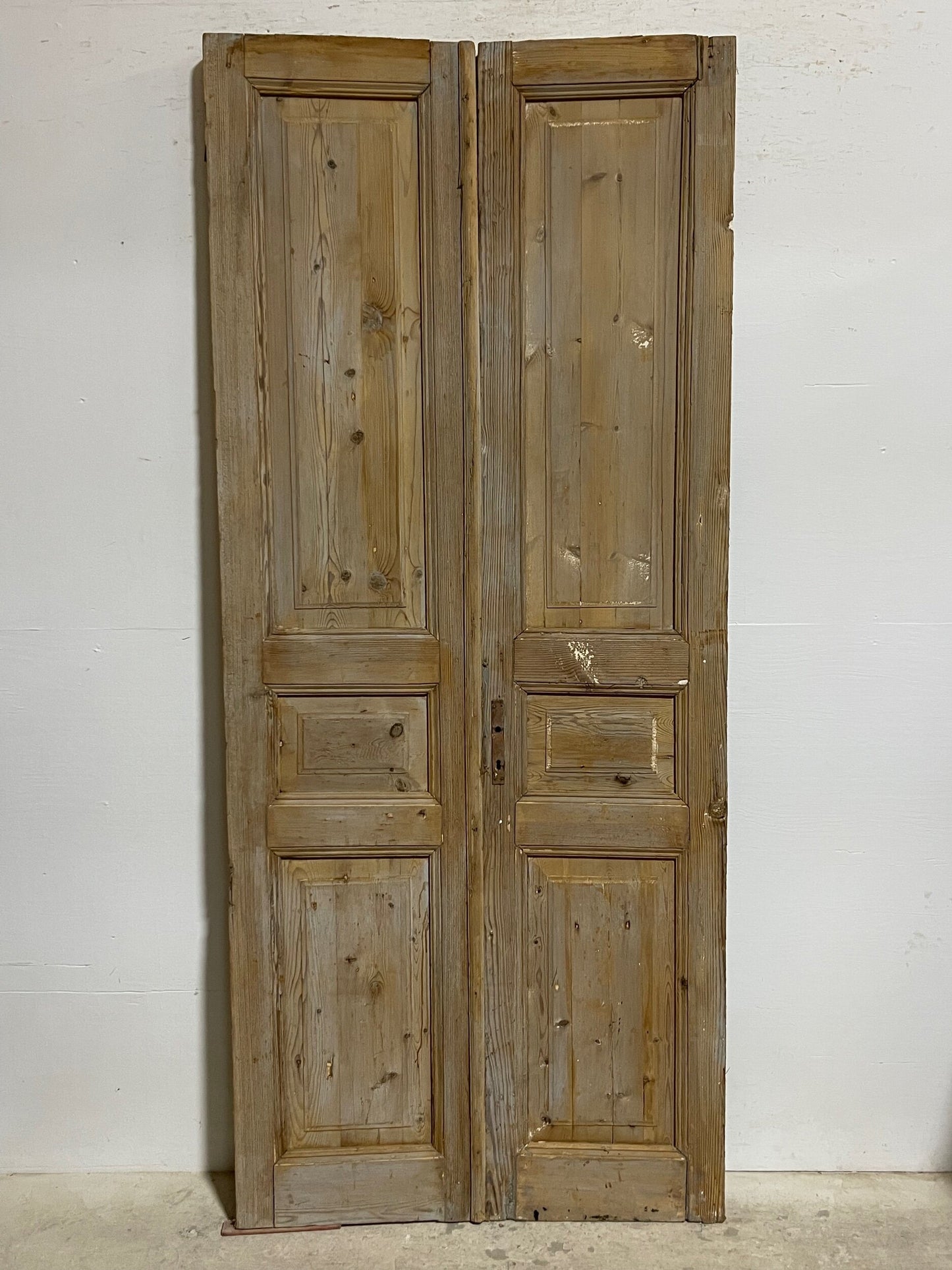 Antique French panel doors (92.75x39.25) I156