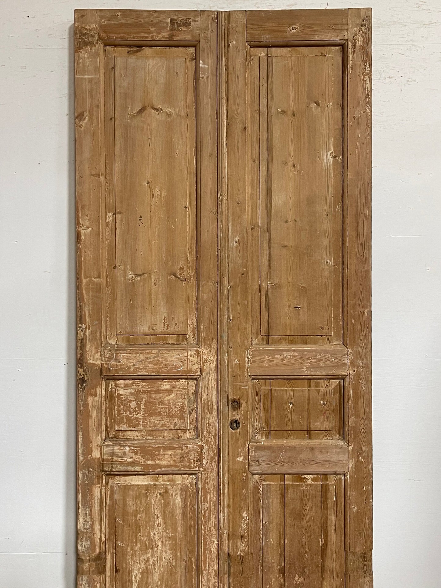 Antique French panel doors (100.75x44.25) I181