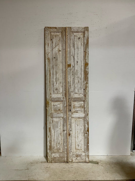 Antique French doors (90.5X28.5) G0033