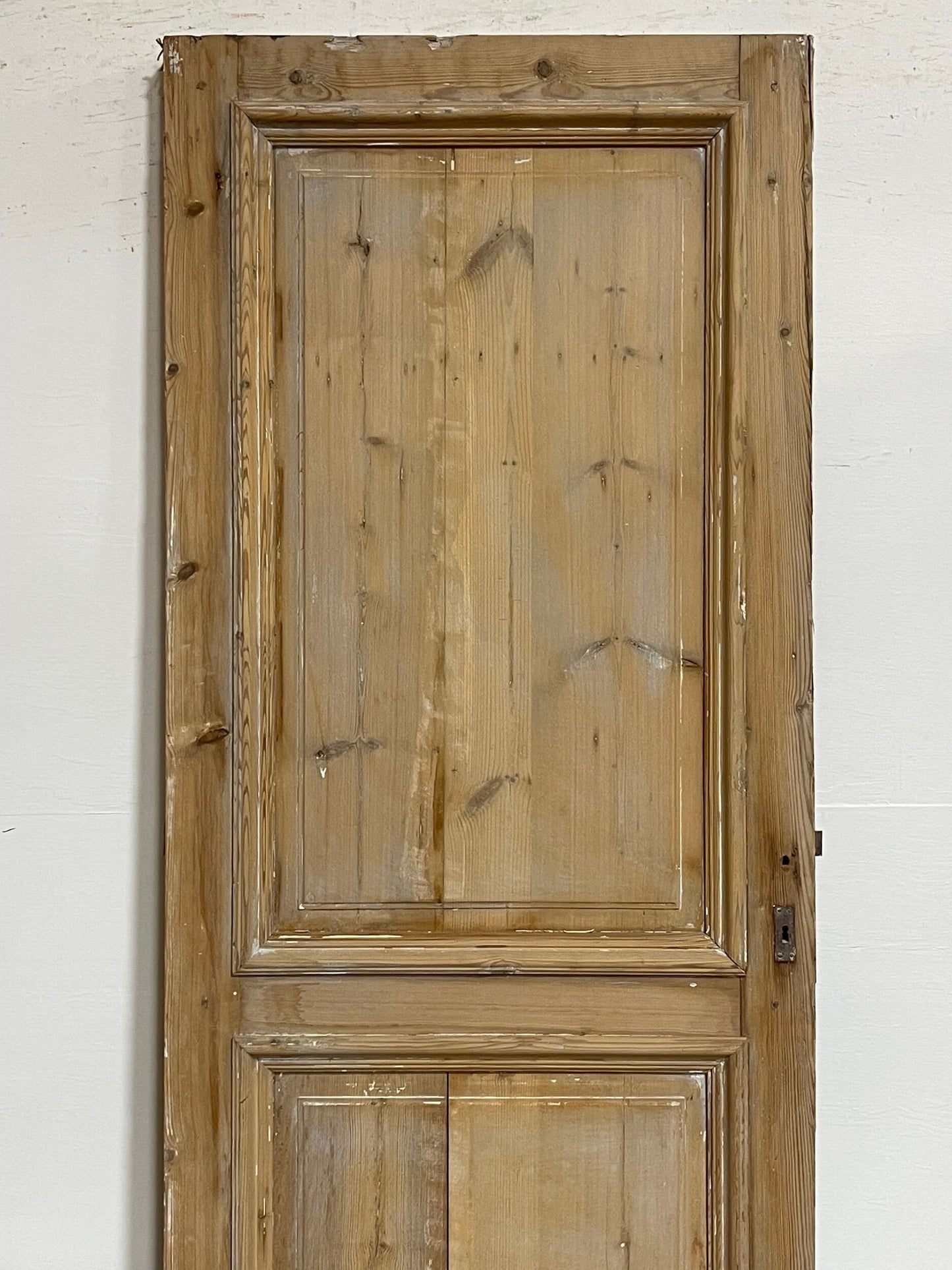 Antique French panel door (86.5x31.75) I209